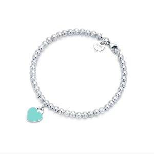 Tiffany & Co. Heart Tag Bead Bracelet